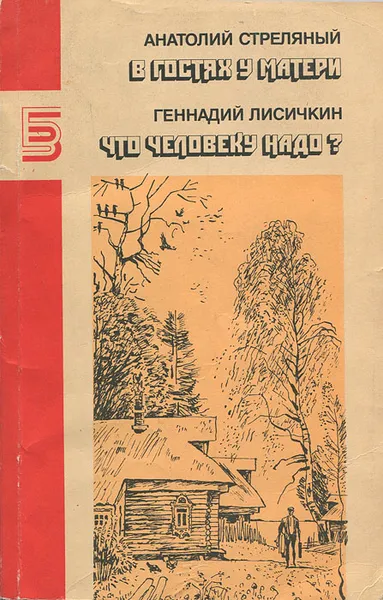 Обложка книги Анатолий Стреляный. В гостях у матери. Геннадий Лисичкин. Что человеку надо?, Анатолий Стреляный, Геннадий Лисичкин