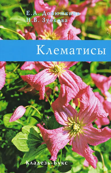 Обложка книги Клематисы, Е. А. Донюшкина, Н. В. Зубкова