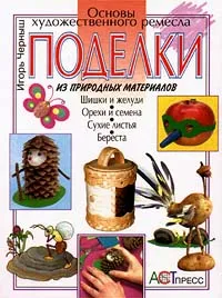 Обложка книги Поделки из природных материалов, Игорь Черныш