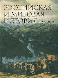 Обложка книги Российская и мировая история в таблицах, Ф. М. Лурье