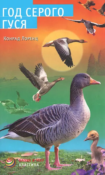 Обложка книги Год серого гуся, Конрад Лоренц