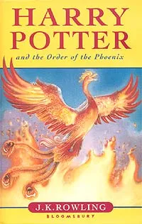 Обложка книги Harry Potter and the Order of the Phoenix, J. K. Rowling