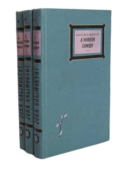 Обложка книги A modern comedy (комплект из 3 книг), John Galsworthy