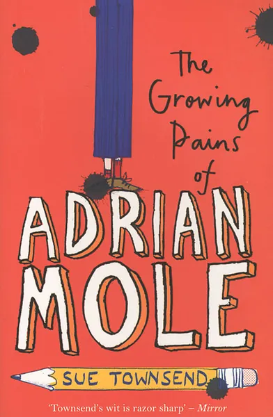 Обложка книги The Growing Pains of Adrian Mole, Таунсенд Сью