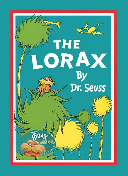 Обложка книги The Lorax, Dr. Seuss