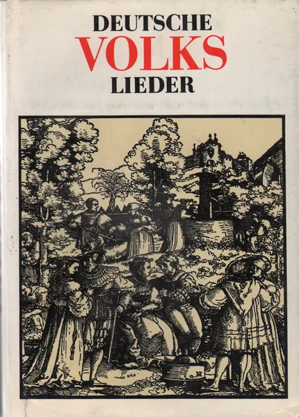 Обложка книги Немецкие народные песни. Сборник, Народное творчество