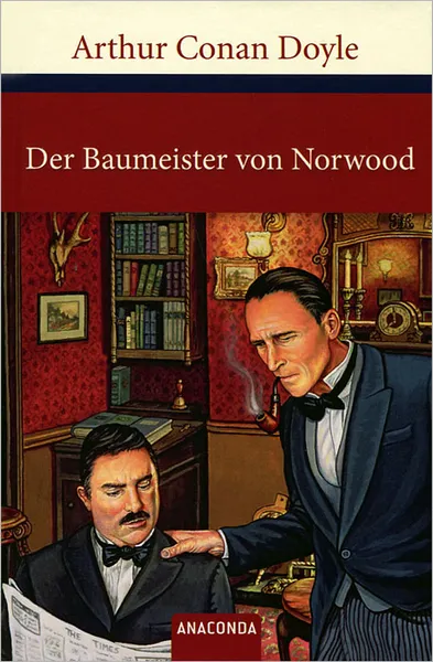 Обложка книги Der Baumeister von Norwood, Конан Дойл Артур