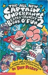 Обложка книги The Captain Underpants Extra-Crunchy Book O'Fun 2, Пилки Дэв