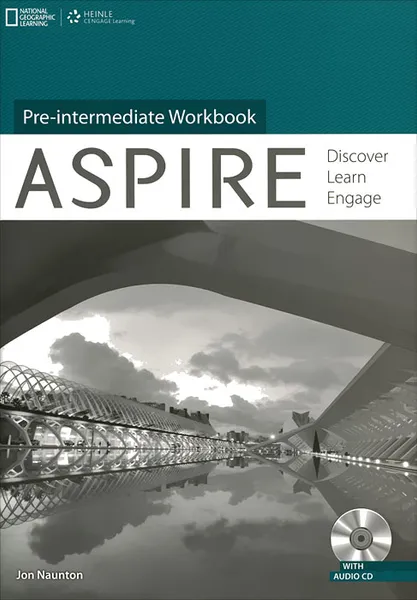 Обложка книги Aspire Pre-Intermediate Workbook (+ CD-ROM), Jon Naunton