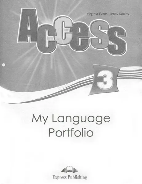 Обложка книги Access 3: My Language Portfolio, Jenny Dooley,  Virginia Evans