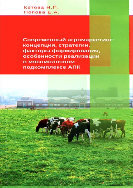 Обложка книги Современный агромаркетинг: концепция, стратегии, факторы формирования, особенности реализации в мясомолочном подкомплексе АПК, Н. П. Кетова, Е. А. Попова