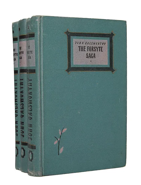Обложка книги The Forsyte Saga (комплект из 3 книг), John Galsworthy