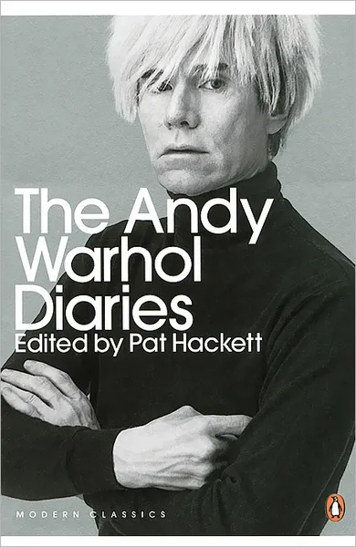 Обложка книги The Andy Warhol Diaries, Уорхол Энди