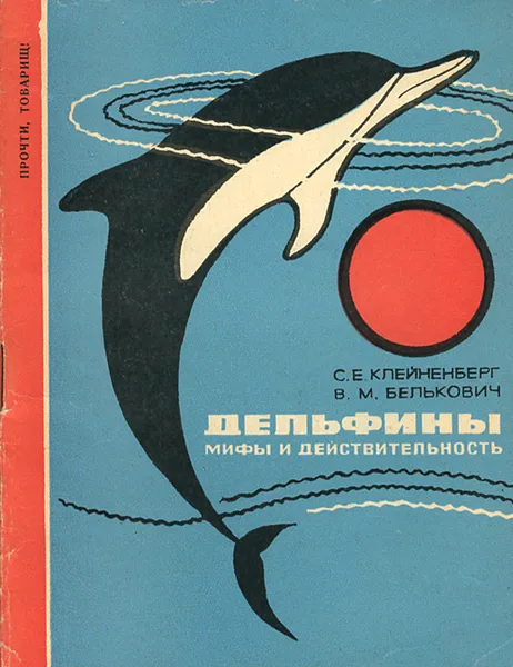 Обложка книги Дельфины. Мифы и действительность, С. Е. Клейненберг, В. М. Белькович