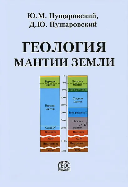 Обложка книги Геология мантии Земли, Ю. М. Пущаровский, Д. Ю. Пущаровский