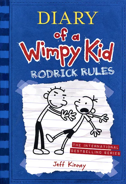 Обложка книги Diary of a Wimpy Kid: Rodrick Rules, Кинни Джефф