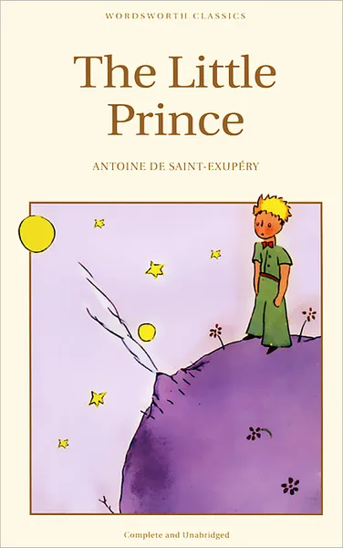 Обложка книги The Little Prince, Antoine de Saint-Exupery