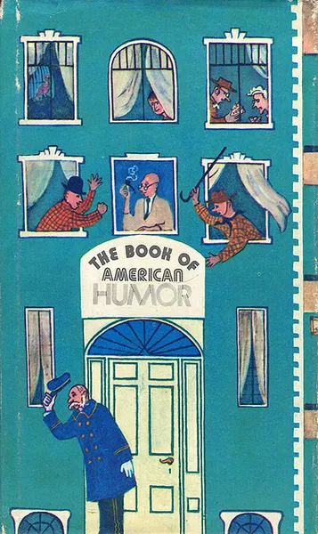 Обложка книги The book of american humor / Американский юмор, сост. С.Б.Белов