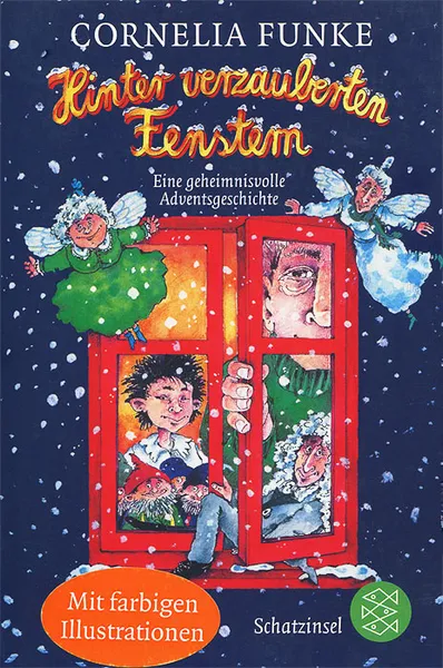 Обложка книги Hinter verzauberten Fenstern, Cornelia Funke