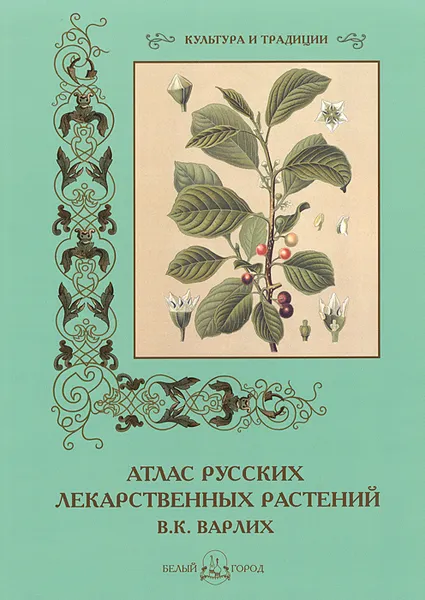 Обложка книги В. К. Варлих. Атлас русских лекарственных растений, С. Иванов