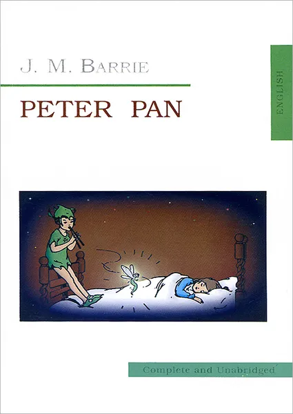 Обложка книги Peter Pan, J. M. Barrie