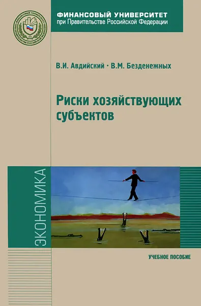 Обложка книги Риски хозяйствующих субъектов. Теоретические основы, методологии анализа, прогнозирования и управления, В. И. Авдийский, В. М. Безденежных