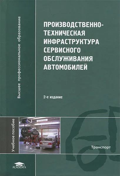 Обложка книги Производственно-техническая инфраструктура сервисного обслуживания автомобилей, Николай Веревкин,Александр Новиков,Александр Севостьянов,Наталья Бакаева,Николай Давыдов