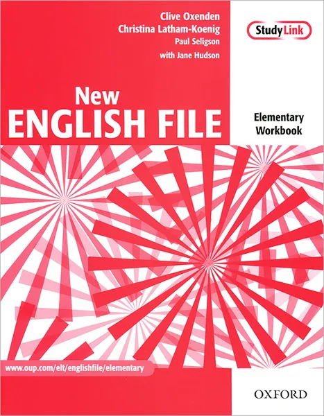 Обложка книги New English File: Elementary: Workbook, Clive Oxenden, Christina Latham-Koenig, Paul Seligson, Jane Hudson