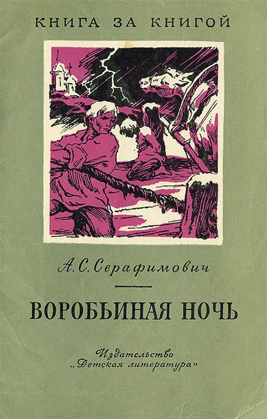 Обложка книги Воробьиная ночь, А. С. Серафимович