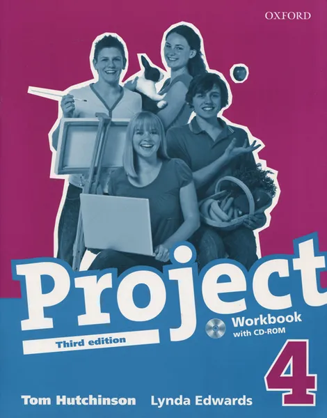 Обложка книги Project 4: Workbook: Level A2, B1 (+ CD-ROM), Tom Hutchinson, Lynda Edwards