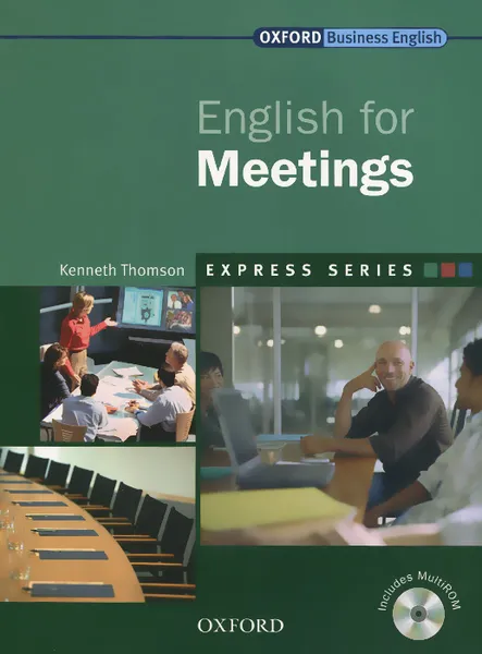 Обложка книги English for Meetings (+ CD-ROM), Kenneth Thompson