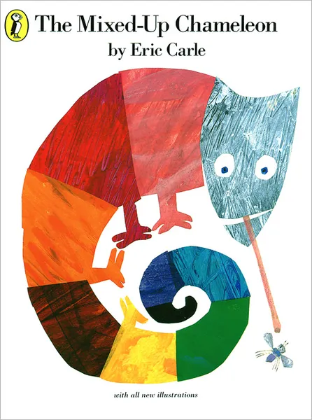 Обложка книги The Mixed-Up Chameleon, Eric Carle