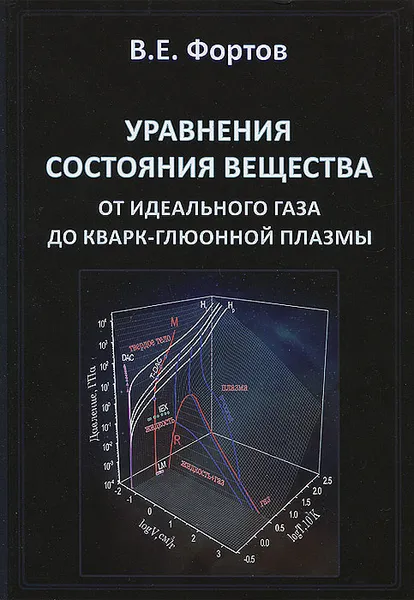 Обложка книги Уравнения состояния вещества. От идеального газа до кварк-глюонной плазмы, В. Е.Фортов