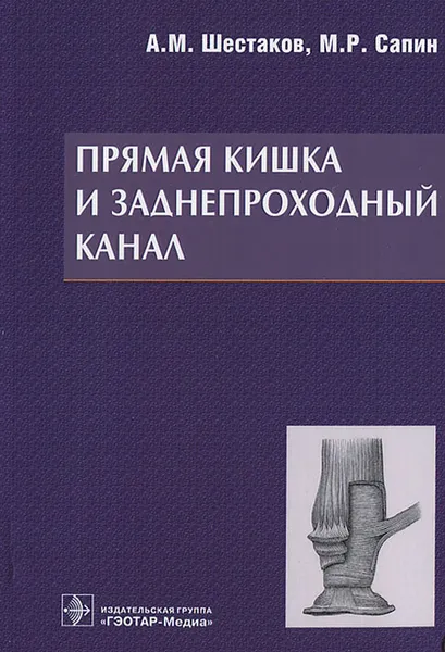 Обложка книги Прямая кишка и заднепроходной канал, А. М. Шестаков, М. Р. Сапин