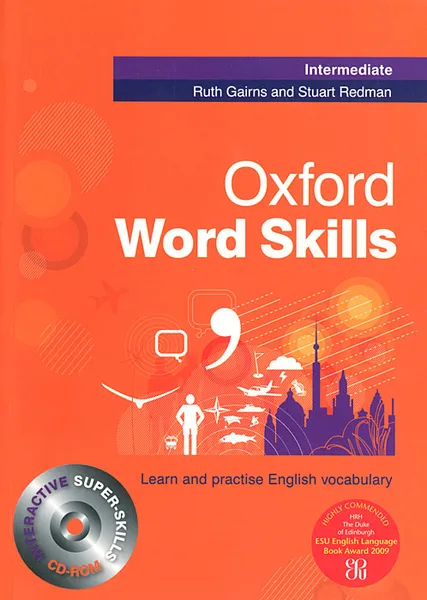 Обложка книги Oxford Word Skills Intermediate (+ CD-ROM), Ruth Gairns, Stuart Redman