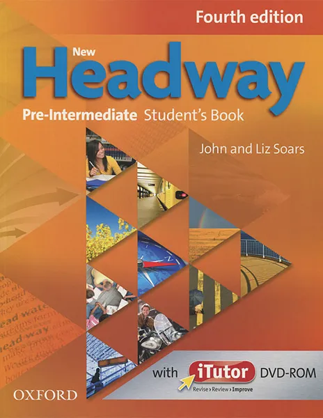 Обложка книги New Headway: Pre-Intermediate: Student's Book (+ DVD-ROM), John and Liz Soars