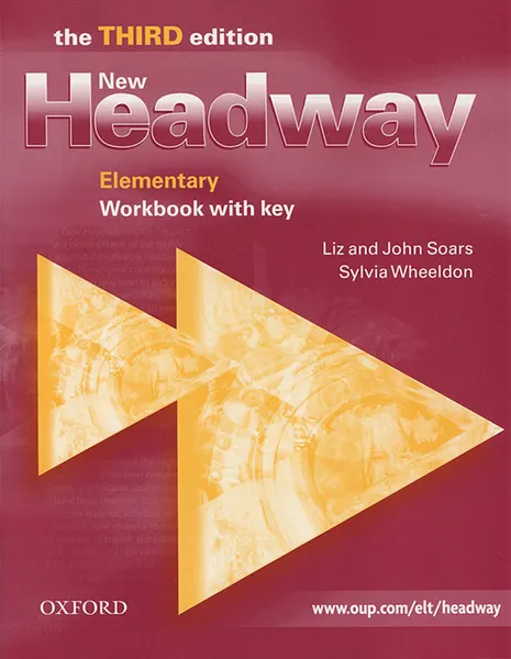 Обложка книги New Headway: Elementary Workbook with Key, John and Liz Soars