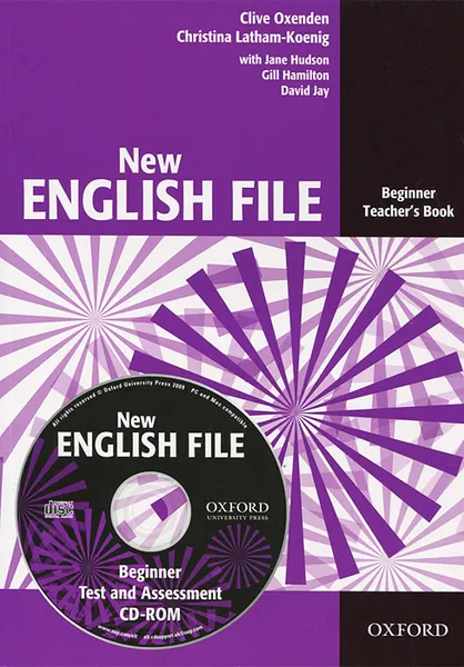 Обложка книги New English File: Beginner Teacher's Book with Test and Assessment (+ CD-ROM), Hudson Jane, Hamilton Gill