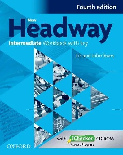 Обложка книги New Headway Intermediate: Workbook with Key (+ CD-ROM), John and Liz Soars