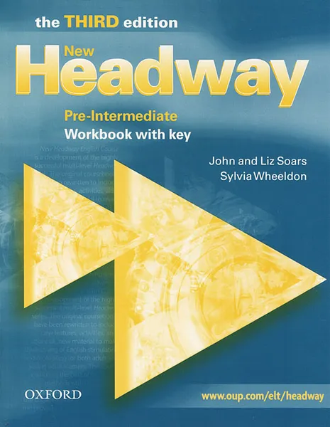 Обложка книги New Headway Pre-Intermediate: Workbook with Key, John and Liz Soars, Sylvia Wheeldon