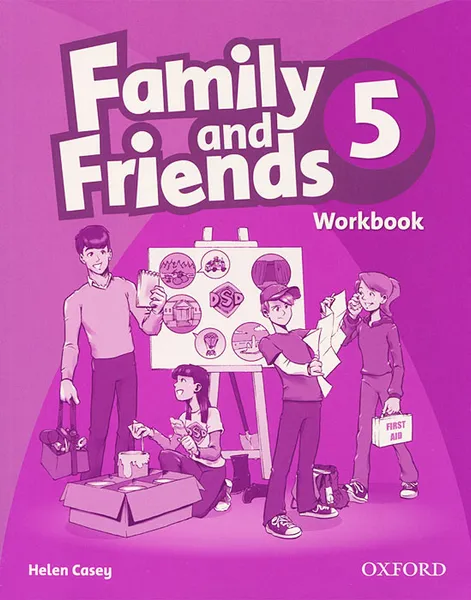 Обложка книги Family and Friends 5: Workbook, Helen Casey