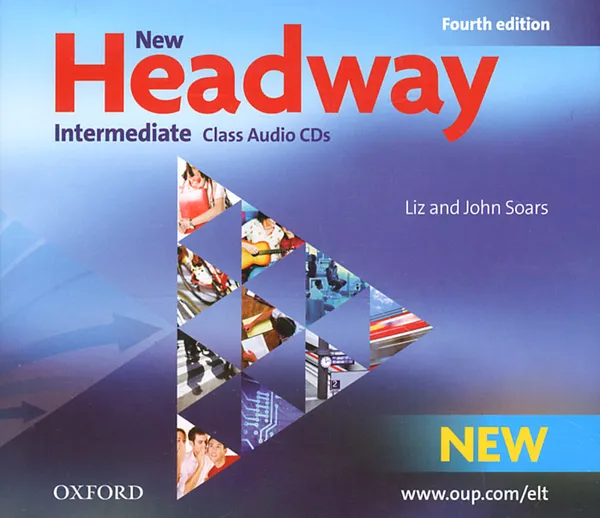 Обложка книги New Headway: Intermediate (аудиокурс на 3 CD), John and Liz Soars