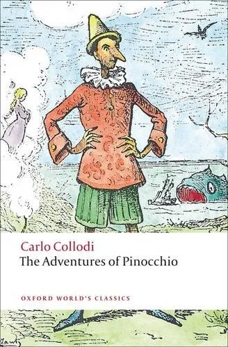 Обложка книги The Adventures of Pinocchio, Коллоди Карло
