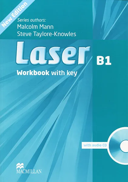 Обложка книги Laser: Workbook With Key: Level B1 (+ CD-ROM), Malcolm Mann, Steve Taylore-Knowles