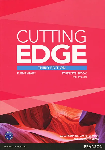 Обложка книги Cutting Edge: Elementary: Students' Book (+ DVD-ROM), Peter Moor, Sarah Cunningham, Araminta Crace