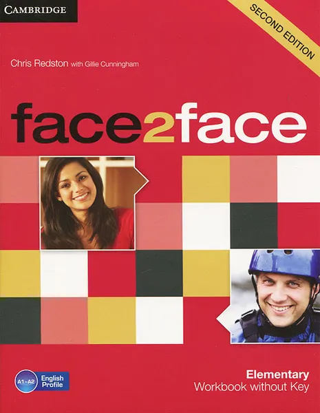 Обложка книги Face2face Elementary Workbook without Key, Chris Redston, Gillie Cunningham