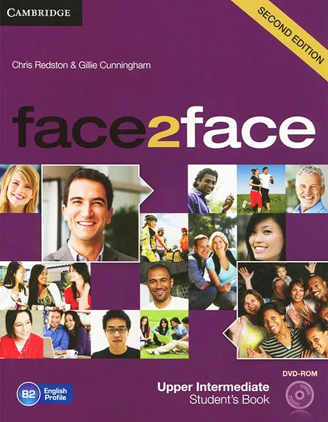 Обложка книги Face2Face: Upper Intermediate Student Book (+ DVD-ROM), Chris Redston, Gillie Cunningham