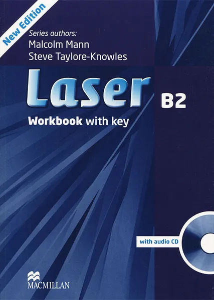 Обложка книги Laser: Workbook with Key (+ CD), Манн Малколм, Тейлор-Ноулз Стив