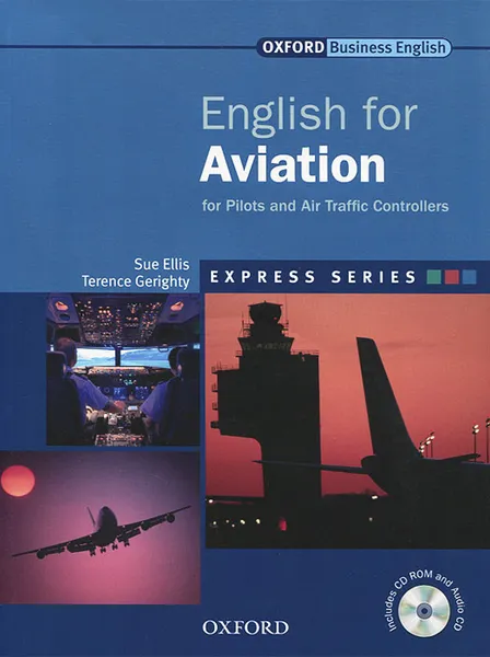 Обложка книги English for Aviation (+ CD-ROM), Sue Ellis, Terence Gerighty