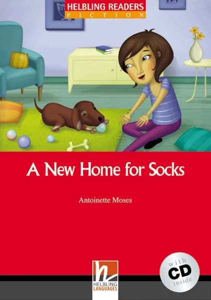 Обложка книги A New Home for Socks + CD (Antoinette Moses) level 1, Moses A.